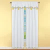 Collections Etc Floral Embroidered Rod Pocket Top Window Drapes -Home Decoration Onsale GUEST afdb32c6 442c 42c4 8097 8a91bbedf9d9
