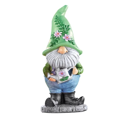Collections Etc Whimsical Decorative Outdoor Garden Gnome Statues 5 Collections Etc Whimsical Decorative Outdoor Garden Gnome Statues - Image 3