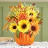 Collections Etc Color-Changing Fiber Optic Pumpkin Centerpiece 12 X 9 X 14 -Home Decoration Onsale GUEST b650ddbb 145a 4e0d a714 f7b087f87cf0
