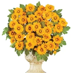 Collections Etc Small Chrysanthemum Bush Set 3 -Home Decoration Onsale GUEST b9ba4e76 904b 4ddd b3e3 5716fc7280d2