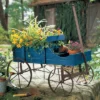 Collections Etc Wagon Decorative Indoor / Outdoor Garden Backyard Planter -Home Decoration Onsale GUEST bd54fada c0ba 497e a9e1 aae96552ee46
