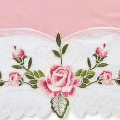 Collections Etc Rose Trim Embroidered Rod Pocket Top Window Curtains 8 Collections Etc Rose Trim Embroidered Rod Pocket Top Window Curtains -Home Decoration Onsale GUEST ce79dd8f 7f0a 41be 95a0 f10e979bd1fd
