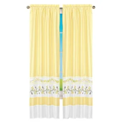 Collections Etc Yellow Butterfly Curtains -Home Decoration Onsale GUEST cffc79a8 fef5 4ba0 820f 9ee4e379e38d