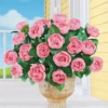 Collections Etc Cabbage Rose Bushes Set Of 3 -Home Decoration Onsale GUEST da5d2683 c944 4c9b a2f5 96f6021cee5b
