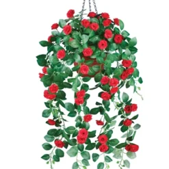 Collections Etc Artificial Cascading Rose Blossom Bushes -Home Decoration Onsale GUEST dec5ee1a 76fe 49f8 b06c 90df34558735