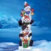 Collections Etc Lighted Stack Of Snowmen Outdoor Garden Stake 12.25 X 0.5 X 42 -Home Decoration Onsale GUEST dfc6c397 7953 40ec be3f 1d87c358a334