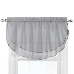 Collections Etc Elegance Sheer Ascot Window Valance, Allows Light To Enter While Maintaining Privacy - Decorative Accent For Any Room In -Home Decoration Onsale GUEST e0395115 4bcf 4cef 86e9 2ebb502d0743