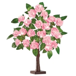 Collections Etc Lighted Tabletop Artificial Rose Tree And Greenery Decor 9 Collections Etc Lighted Tabletop Artificial Rose Tree And Greenery Decor -Home Decoration Onsale GUEST e4a4a8e6 7c7e 4f72 a1f2 cff236b9e20f