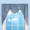 Collections Etc Elegant Scalloped Design Cut-Out And Embroidered Scroll Window Valance With Rod Pocket Top For Easy Hanging -Home Decoration Onsale GUEST e5afe4f3 5987 4ee9 9985 16d55db7c554
