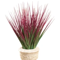 Collections Etc Decorative Grass Bushes - Set Of 3 Indoor Or Outdoor Faux Plants -Home Decoration Onsale GUEST e9e21dc9 2626 4b9f b5be a14e6f4a147d