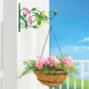 Collections Etc Hummingbird Floral Wall Bracket With Hanging Basket Planter 8 X 8 X 15 1 Collections Etc Hummingbird Floral Wall Bracket With Hanging Basket Planter 8 X 8 X 15 -Home Decoration Onsale GUEST ebf4e6e7 ffe4 4799 b328 cddcc25963a9