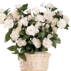 Collections Etc Artificial Floral Rose Bushes - Set Of 3, Maintenance Free -Home Decoration Onsale GUEST f3e1fa3a 2c1a 41d1 bbd3 a31afe207f4c
