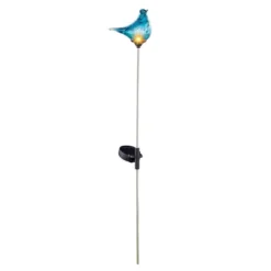 Collections Etc Outdoor Decorative Solar Glass Bird Garden Stake -Home Decoration Onsale GUEST fa19133d 1a1a 47e0 8564 dc4c99d1e368