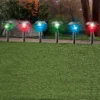 Collections Etc Color Changing Solar Pathway Stakes - Set Of 6 2 Collections Etc Color Changing Solar Pathway Stakes - Set Of 6 -Home Decoration Onsale GUEST fdae9969 8c86 4e06 a80e f119caf95062